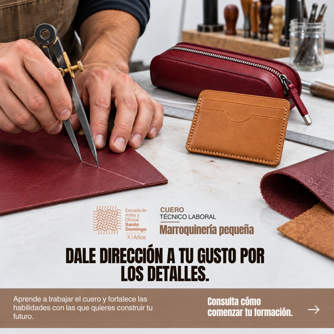 Técnico en Marroquinería Pequeña